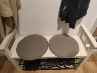 Perchero y banco zapatero Ikea