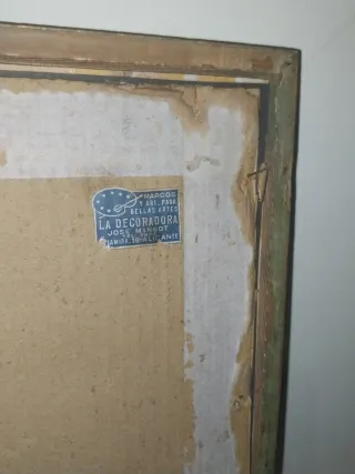 Antigua obra de arte dios Baco del vino