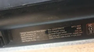 Patinete Eléctrico PURE