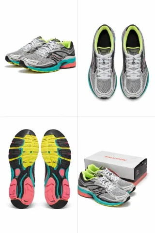 Saucony Bambas Running hombres i mujeresGris y Tu
