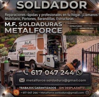 Servicios de soldadura a domicilio 24h