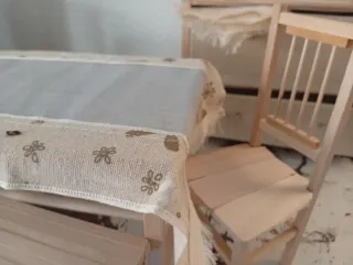 Miniatura cocina estilo antiguo