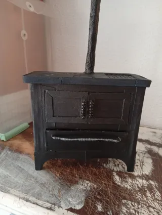 Miniatura cocina estilo antiguo