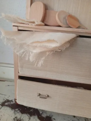 Miniatura cocina estilo antiguo