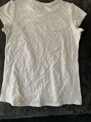 Camiseta niña Mayoral puntos rosas