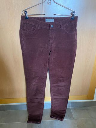 Pantalón Pana Granate Vero Moda Talla S