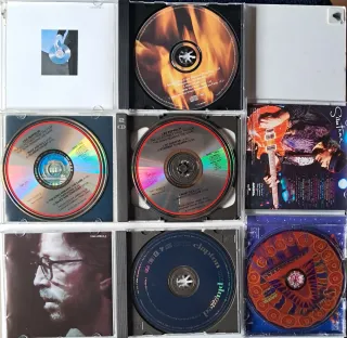 Cds Pink Floyd, Led Zeppelin, Eric Clapton Santana
