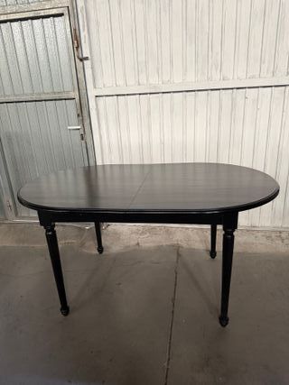 Mesa de comedor extensible madera maciza nueva