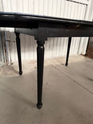 Mesa de comedor extensible madera maciza nueva