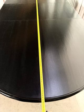 Mesa de comedor extensible madera maciza nueva