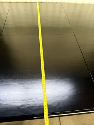 Mesa de comedor extensible madera maciza nueva