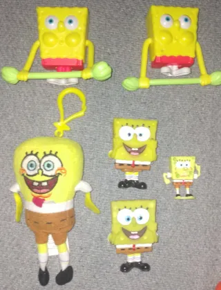 Lote figuras Bob Esponja