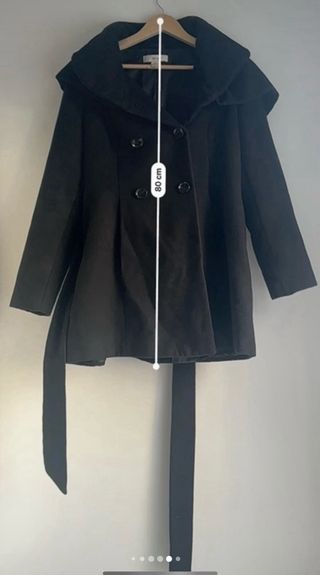 Abrigo Sfera Negro Talla M