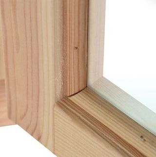 VENTANA MADERA PINO PRACTICABLE 60 X 80
