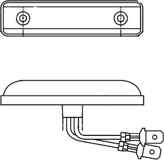 HELLA VALUEFIT Luz de delimitación lateral - LED -
