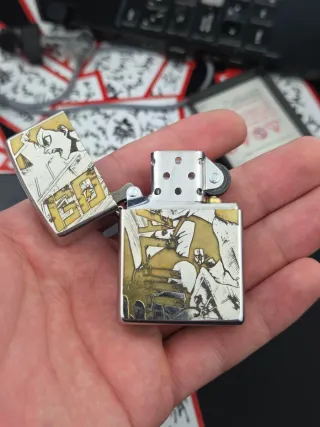 Accendino Zippo Blue Lock Isagi Yoichi