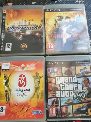 Consola PS3 + Guitarra + Juegos