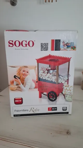 Máquina de Palomitas Estilo Feria