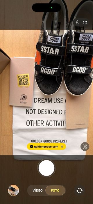 Golden Goose Old School Glitter Talla 38