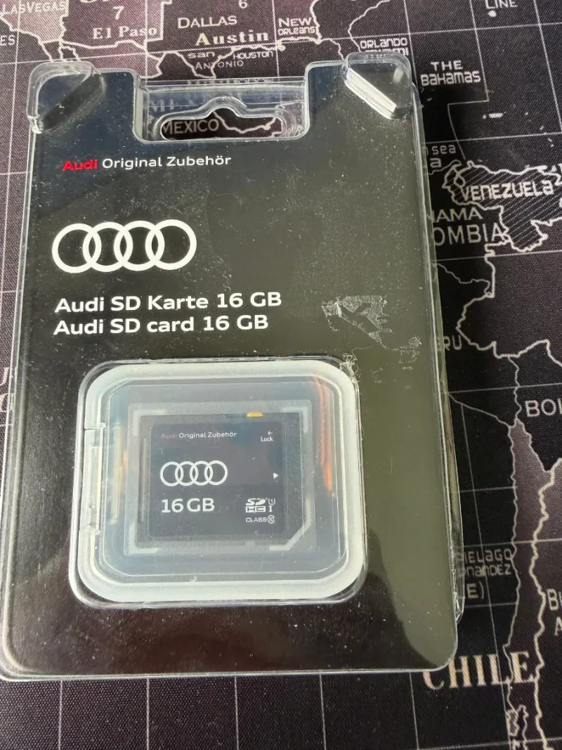 Tarjeta SD Audi 16 GB (NUEVA)