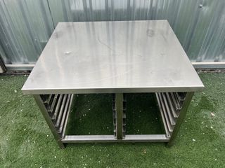 Mesa de acero inoxidable para horno industrial