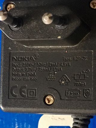 Cargador Nokia