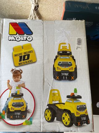 Coche correpasillos Molto 3x1