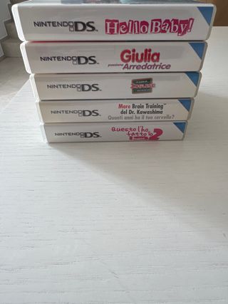 Lotto 5 Giochi Nintendo DS