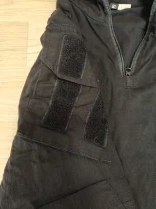 Uniforme Airsoft Táctico Negro XL