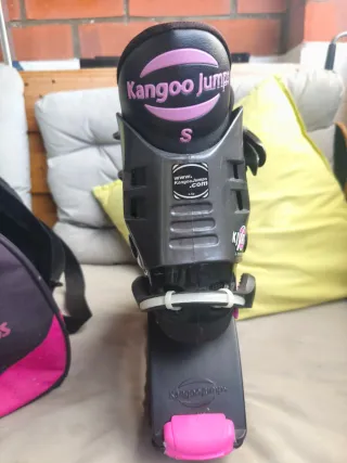 Stivali Kangoo Jumps Neri e Rosa