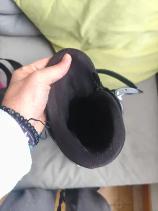 Stivali Kangoo Jumps Neri e Rosa