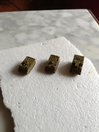 3 Vehículos Militares Escala N