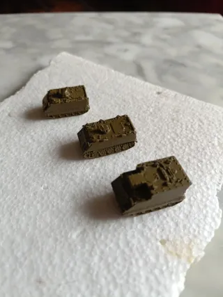 3 Vehículos Militares Escala N