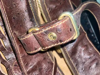 bolso.fendi piel avestruz