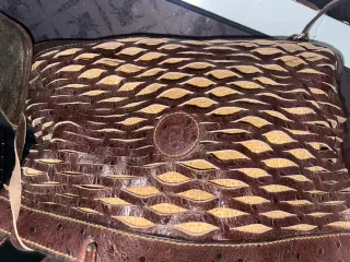 bolso.fendi piel avestruz