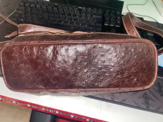 bolso.fendi piel avestruz