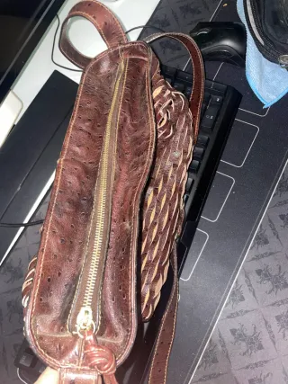 bolso.fendi piel avestruz