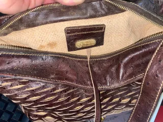 bolso.fendi piel avestruz