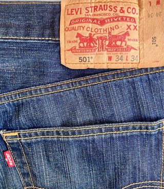 Levi's 501 Vaqueros Vintage Y2k Talla 34
