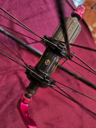 Rueda trasera Mavic Ksyrium 28 bici