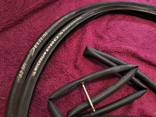 Rueda trasera Mavic Ksyrium 28 bici