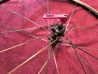 Rueda trasera Mavic Ksyrium 28 bici