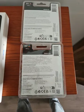 2 Cartuchos HP 304 Color Nuevos