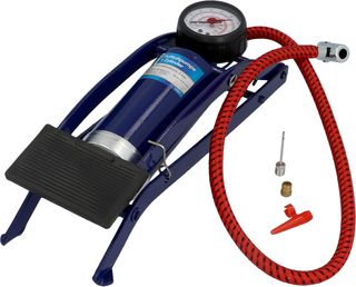 Cartrend Einzylinder Fußluftpumpe, für Auto- und