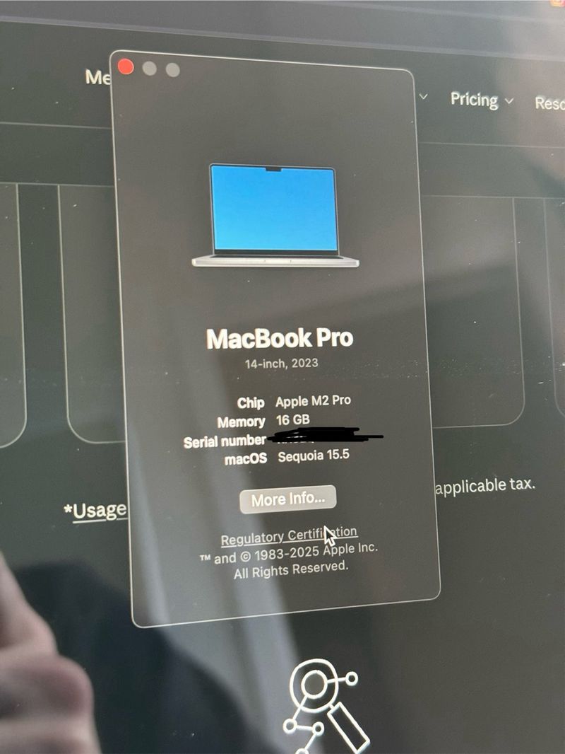 MacBook Pro 14 M2 Pro 16GB afbeelding 10