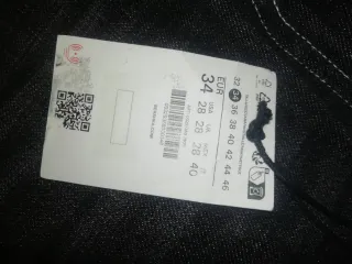 Pantalón Baggy Bershka talla 34