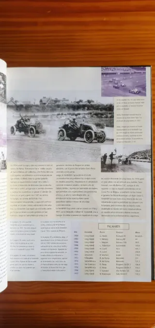 Libro Un Siglo de Automovilismo Deportivo