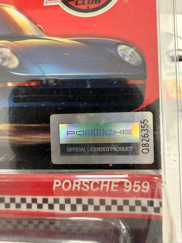 Hot Wheels Porsche 959 Red Line Club