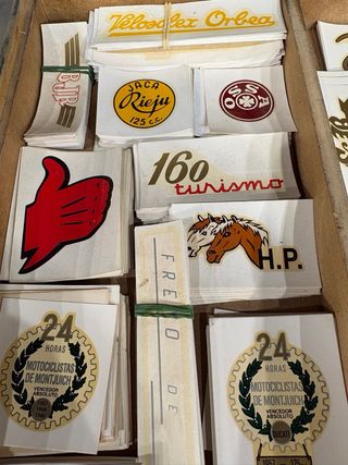 Adhesivos Moto Antigua Varios