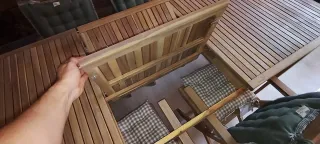 Conjunto Terraza Madera Exterior